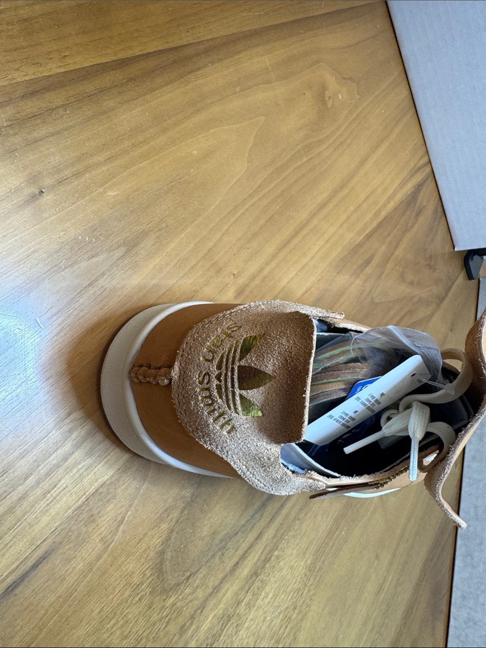Adidas Men’s Leather Sneakers Horween Leather Edition - Picture 5 of 6